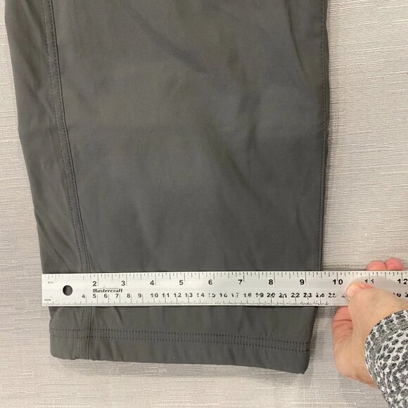 Eddie Bauer Fleece Lined Tech Pants Mens 40 x 32 Gray Water Repellent Insulated - Picture 9 of 12
